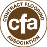 contract flooring association logo
